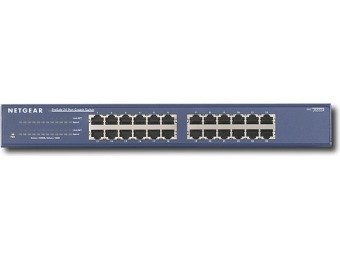 54% off NETGEAR ProSafe 24-Port Gigabit Rackmount Ethernet Switch
