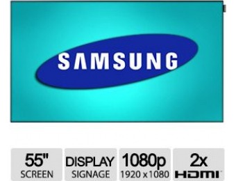 $2,065 off Samsung UE55D 55 Commercial LED Display