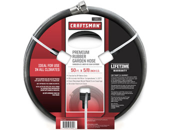 43% off Craftsman All Rubber Garden Hose 5/8 In. x 50 Ft.