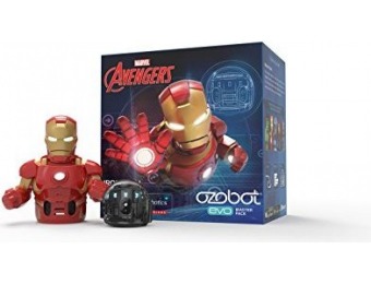 $83 off Ozobot Evo Iron Man Smart Robot Toy Master Pack