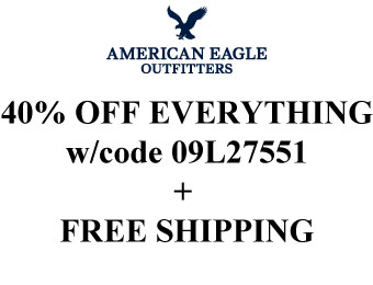 40% off Everything at American Eagle