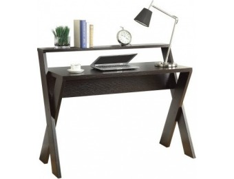 73% off Convenience Concepts Modern Newport Desk with Shelf