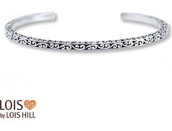 70% off Sterling Silver Lois Hill Cuff Bracelet