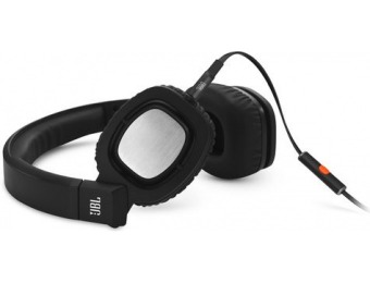 80% off JBL J55i High-Performance On-Ear Headphones with JBL Drivers (Recertified)
