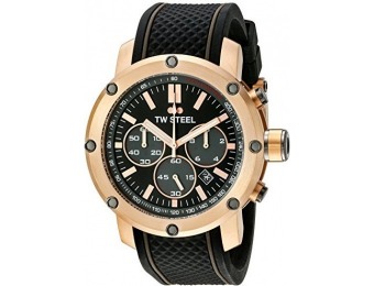 $390 off TW Steel Men's TS5 Rose Gold PVD Watch