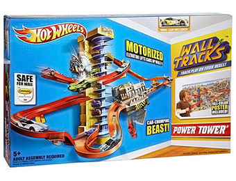 65% off Hot Wheels Wall Tracks Power Tower