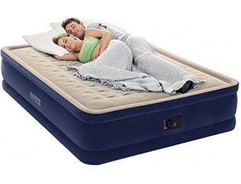 38% off Intex Dura-Beam Elevated Deluxe Airbed w/ Built-In Pump