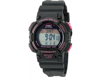 60% off Casio Women's STL-S300H-1CCR Solar Runner Watch