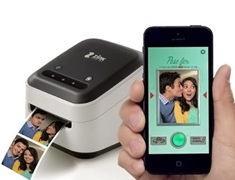 $50 off Zink hAppy Smart App Printer w/ Zero Ink Technology