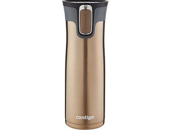 77% off Contigo AUTOSEAL West Loop Stainless Steel Travel Mug with Easy-Clean Lid, 20-Ounce