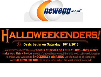 Newegg Halloweekenders Sale - Hot Items at Discount Prices