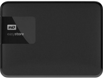 $50 off WD easystore 1TB External USB 3.0 Portable Hard Drive