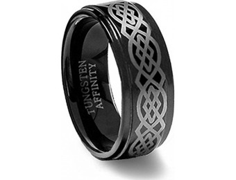 92% off King Will Tungsten Carbide Black Wedding Band Ring