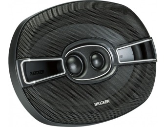 $90 off Kicker KS Series 6" x 9" 3-Way Car Speakers (Pair)