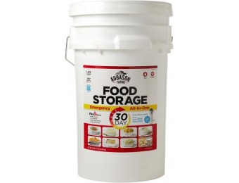 92% off Augason Farms Emergency Food 30-Day All-In-One Pail