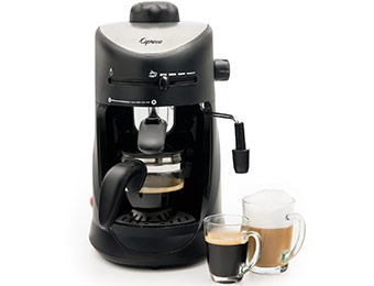 $46 off Capresso 303.01 4-Cup Espresso and Cappuccino Machine