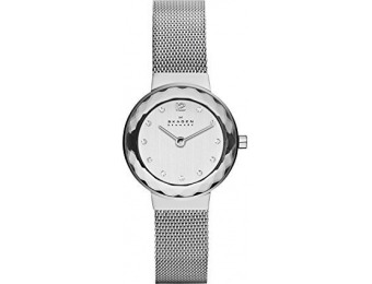 $65 off Skagen Women's 456SSS Leonora Stainless Steel Mesh Watch