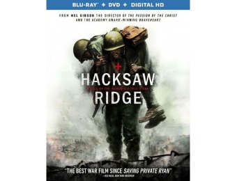 60% off Hacksaw Ridge Blu-ray/DVD