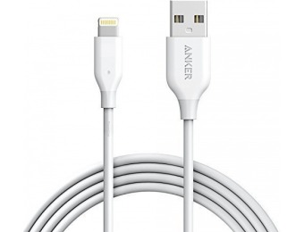 80% off Anker PowerLine 6ft Lightning Cable, MFi Certified
