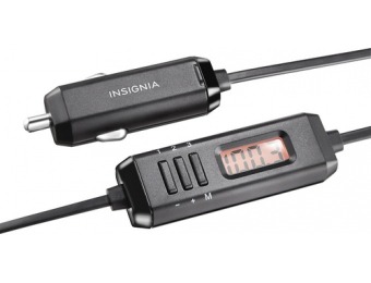 67% off Insignia Apple MFi Certified FM Transmitter for Apple Devices