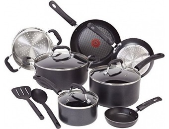 $95 off T-fal C515SC Professional Total Nonstick Induction Base Cookware Set