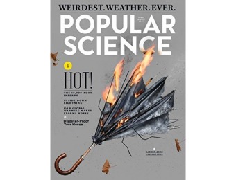 96% off Popular Science Magazine - 6 month auto-renewal