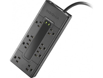 50% off Insignia 8-Outlet Surge Protector Strip