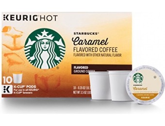 43% off Starbucks Caramel Flavored Medium Roast Single K-Cups (60)