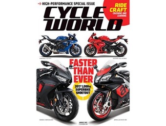 $29 off Cycle World Magazine, 6 Issues