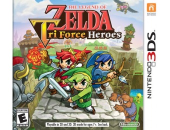 50% off The Legend of Zelda: Triforce Heroes - Nintendo 3DS