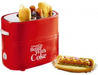 62% off Nostalgia Electrics Coca-Cola Pop-Up Hot Dog Toaster
