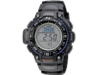 $70 off Casio Men's SGW-1000-1ACR Triple Sensor Digital Watch