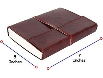 83% off RusticTown Handmade Vintage Leather Bound Journal