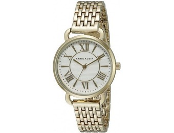 55% off Anne Klein Women's Gold-Tone Bracelet Watch