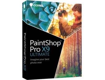 70% off Corel PaintShop Pro X9 Ultimate - Windows