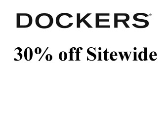 Save 30% off Sitewide at Dockers.com