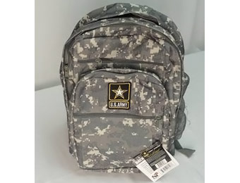 $65 off Licensed 18" US Army Digital Camo Backpack