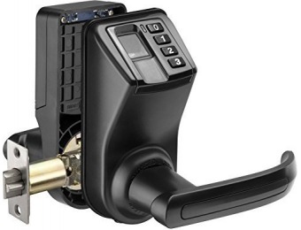 $205 off Barska Biometric Door Lock Reversible Handle
