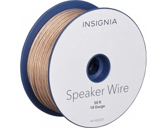 50% off Insignia 50' Speaker Wire NS-HS50501