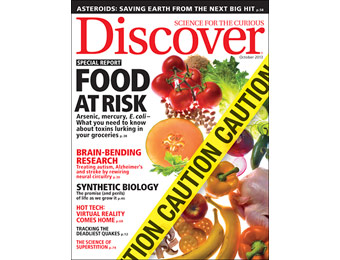 91% off Discover Magazine Subscription, $5.50 / 10 Issues