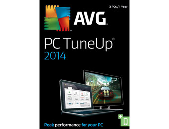 Free AVG PC TuneUp 2014 - 3 PCs