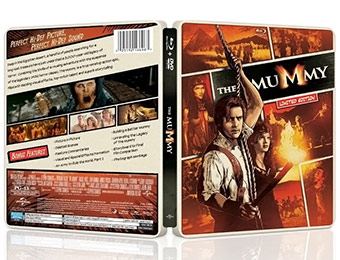 40% off The Mummy (Blu-ray + DVD + Digital Copy) Steelbook
