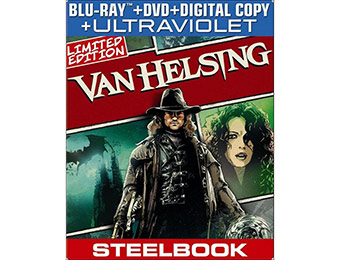 40% off Van Helsing (Blu-ray + DVD + Digital Copy) Steelbook