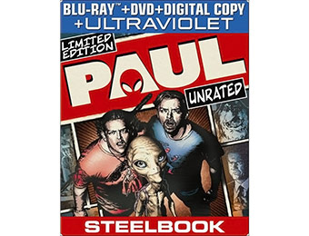 40% off Paul (Blu-ray + DVD + Digital Copy) Steelbook