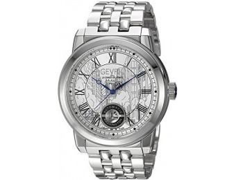 86% off Gevril 2620B Washington Men's Swiss Automatic Stainless Steel Watch