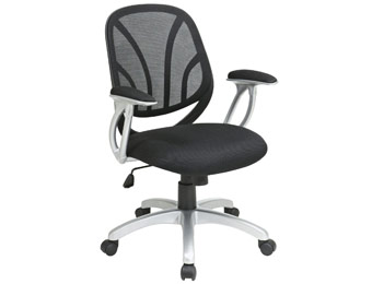$145 off Office Star Screen Back Managers Chair with Padded Arms