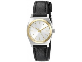 68% off Nixon Women's A5091884 Small Time Teller Two-Tone Watch