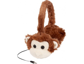 60% off ReTrak Animalz Monkey Over-the-Ear Headphones