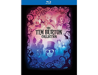 $34 off The Tim Burton Collection + Book (7 movies) Blu-ray