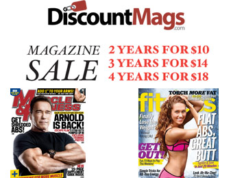 DiscountMags Magazine Sale - Over 90% off Subscriptions (5o+ Titles)